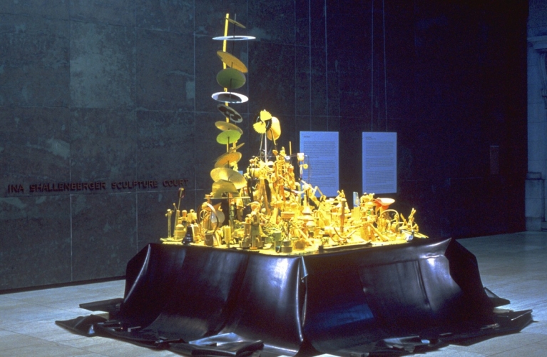 Standing Yellow Speed Art Museum 